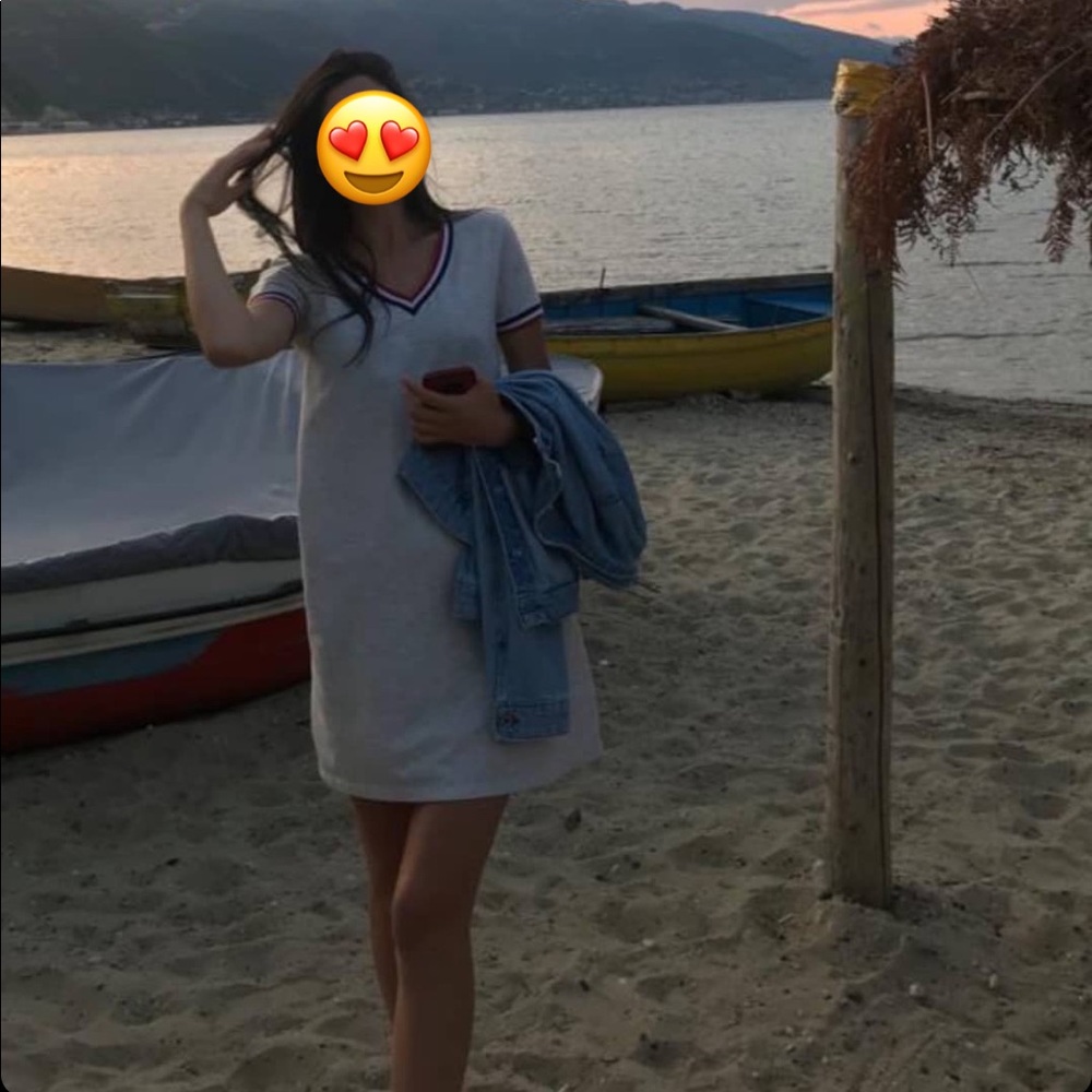 Short Gray Dress